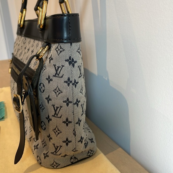 Louis Vuitton Lucille PM mini monogram bleu - Picture 4 of 13
